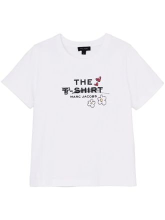 Marc Jacobs The Logo Baby Tee | White | FARFETCH
