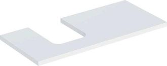 Keramag Placa De Lavabo Geberit One, Recortable A La Izquierda, Para