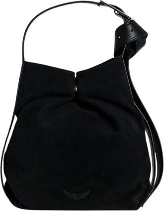 Zadig&Voltaire Dames, Tassen, Zwart, Maat: ONE Size Leer