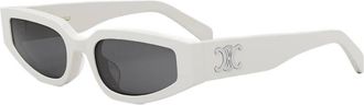Celine Triomphe Grey Cat Eye Ladies Sunglasses CL40269U 25A 54