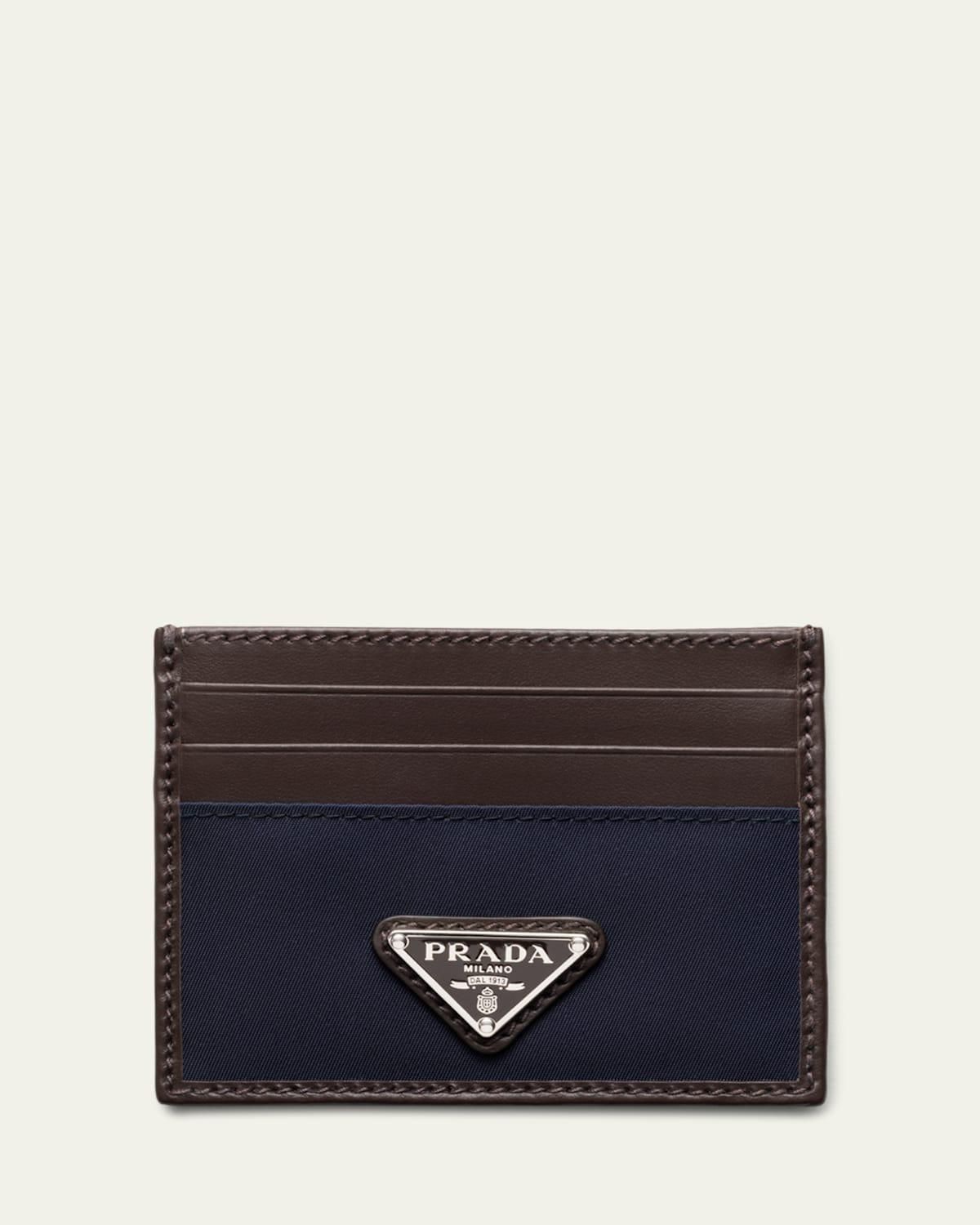 Black Saffiano leather mini-bag | PRADA