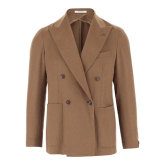 Tagliatore Heren, Jassen, Bruin, Maat: 2XL Wol