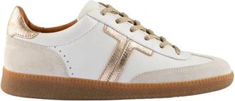 Maison Toufet Schoenen, Dames, Wit, 39 EU, Leer, Mand Solveig