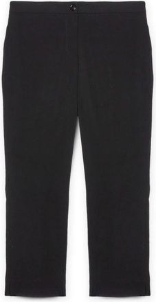 Fiorella Rubino Straight Broeken - Dames - Vrijetijds broeken - Zwart - XL - Broeken