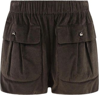 The Mannei Kazbek Shorts - Dames - Bermuda - Bruin - M - Katoen - Korte Broeken