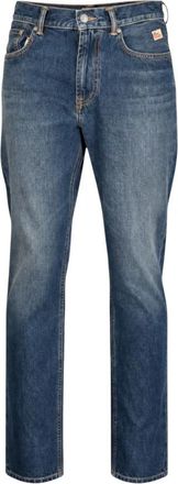 Roy Rogers Straight Jeans - Heren - Regular Fit Jeans - Blauw - W36 - Katoen - Jeans