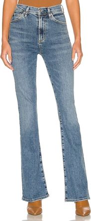Citizens Of Humanity Lilah High-Waisted Denim Bootcut Jeans In Lark
