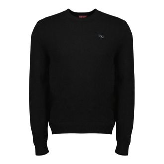 Diesel Sweatshirts, male, Black, Size: XL K-Argol Sweater