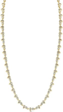 Glaze Jewelry Plated Cz Necklace