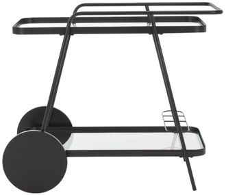 Safavieh Carros de servicio metal negro