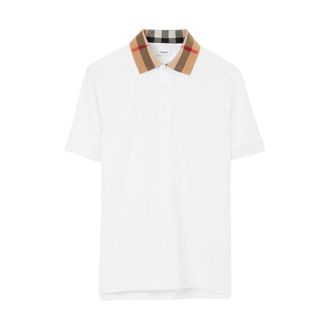 Burberry Heren, Tops, Wit, Maat: XL Katoen