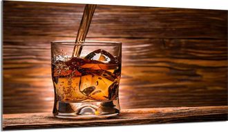 OEM Protector De Cristal Para Encimera 90x52 Whisky