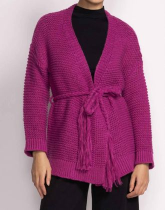 Pink Martini Wren Cardigan In Pink