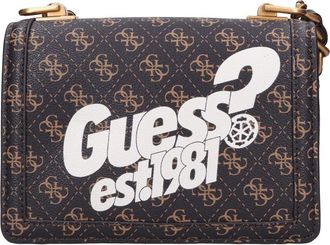 Guess Imitatielederen tas - Dames - Schoudertassen - Bruin - ONE Size - Leer - Tassen