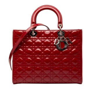 Dior Pre-owned Dior Large Patent Cannage Lady Dior Ladies I2G9T0V5RSJI3M9G