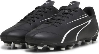Puma Fussballschuh PUMA VITORIA FG/AG, Herren, Gr. 44,5, schwarz-weiss (puma schwarz, puma wei&szlig;), Synthetik, Schuhe Fussballschuh, f&uuml;r Rasenpl&auml;tze