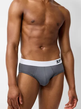 Le 31 Mens Sporty microfibre brief Retransformed polyester