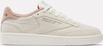 Reebok Womens Club C 85 In Sand/Scorchedearth/Hoopred M