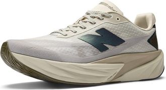 New Balance Mens FuelCell Rebel V5, Shipyard/Arid Stone/Silver Metallic, 10.5 Wide
