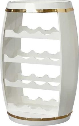 Global Interiors Design Weinregal Bodega White ø 42 x H 63 cm