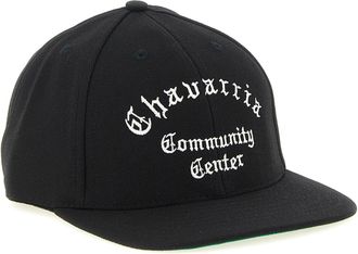 Willy Chavarria Embroidered Logo Baseball Cap - Black