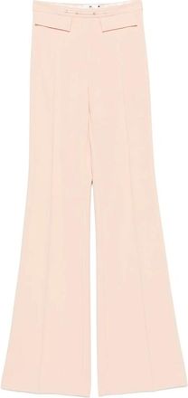 Elisabetta Franchi Logo-plaque Flared Trousers