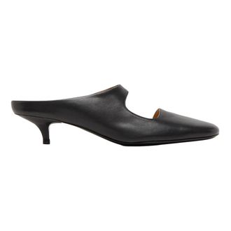 Mars&egrave;ll Heeled Mules, female, Black, Size: 8 1/2 US Spianata Mule