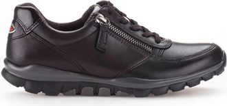 Gabor Rolling Soft Sneakers - Dames - Sneakers - Zwart - 38 1/2 EU - Leer - Schoenen