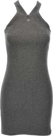 Courr&egrave;ges Cotton Short Womens Dress