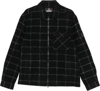 Barbour Check-pattern Zip-up Jacket
