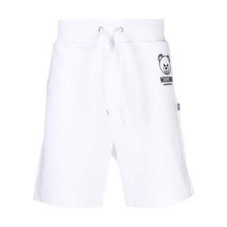Moschino Heren, Korte broeken, Wit, Maat: 2XL Katoen