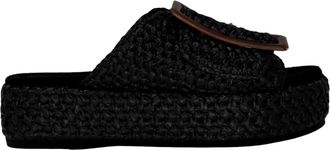 Kelsi Dagger Dover Platform Sandal Black DOVEROR Womens