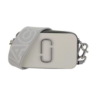 Marc Jacobs Cross Body Bags, female, White, Size: ONE SIZE The Snapshot Shoulder Bag