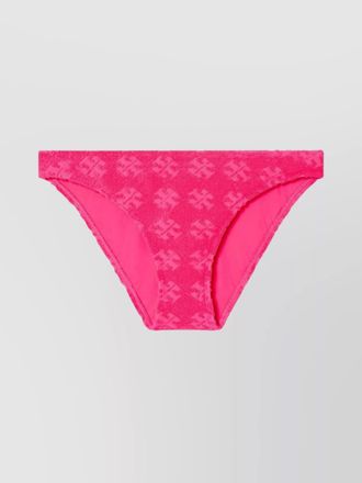 Tory Burch textured fabric bikini bottom with adjustable straps