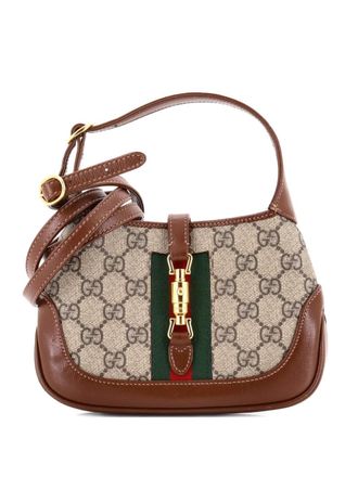 Gucci Jackie 1961 GG Coated Canvas Mini hobo bag - Brown