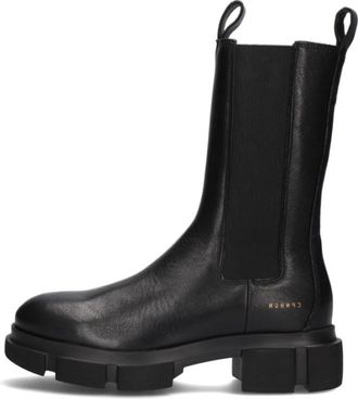 Copenhagen Trendy Chelsea Boot voor vrouwen - Dames - Chelseaboots - Zwart - 38 EU - Leer - Schoenen