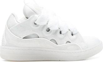 Lanvin Curb sneakers - unisex - Rubber/PVC/Fabric/Polyester - 39 - White