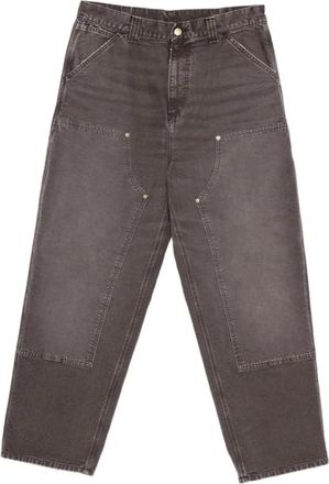 Carhartt Work in Progress Straight Jeans - Heren - Regular Fit Jeans - Grijs - XL - Jeans