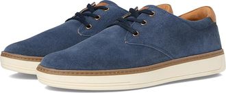 Florsheim Caper Plain Toe Sneaker Oxford Mens Slip on Shoes Navy : 10.5 M (D), Leather/Rubber