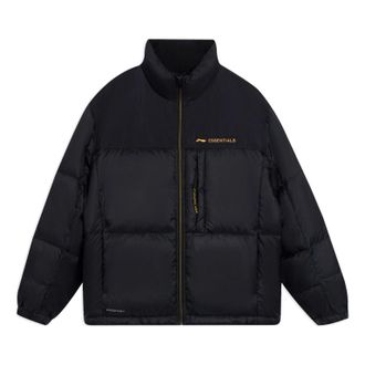 Li-Ning Essential Logo Down Jacket Black AYMS205-1
