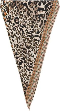 Pierre-Louis Mascia Accessoires, Dames, Bruin, ONE Size, Aloeuw Sjaal