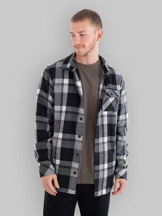 Hurley Hurley B999 Heavy Weight Flannel Camisa negro
