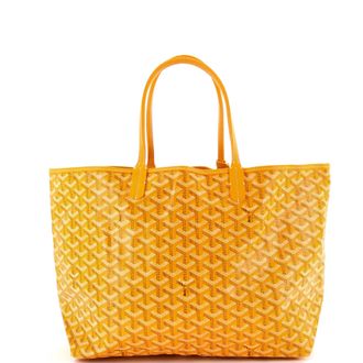 Goyard Saint Louis Tote Coated Canvas PM