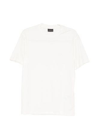 Emporio Armani Modal And Silk Blend T Shirt