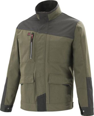 Lafont Chaqueta Tool Kaki / Gris Carb&oacute;n L