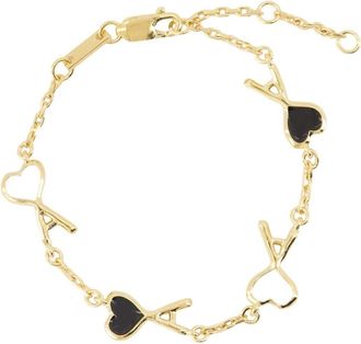 Ami Gehamerde Ami De Coeur Dunne Armband - Dames - Armbanden - Geel - ONE Size - Accessoires
