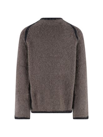 Our Legacy Mens Sweaters Brown Mohair