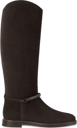 Brunello Cucinelli Boots Leather Gray Mzsfc3316 C9795