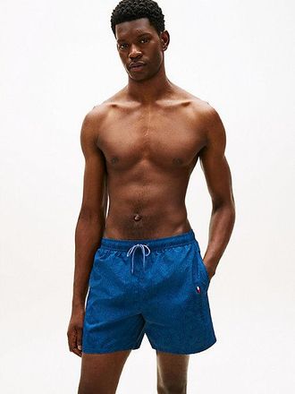 Tommy Hilfiger Original Print Mid Length Swim Shorts