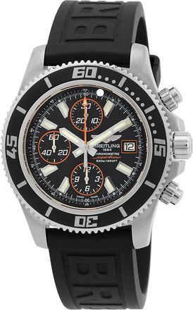 Breitling SuperOcean Chronograph II Automatic Chronometer Black Dial Mens Watch A1334102-BA85-134ARS-RDS